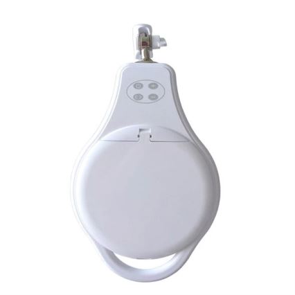 LED Ściemnialna lampa stołowa z lupą LED/10W/230V biała