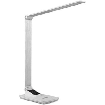LED Ściemnialna lampa stołowa z USB LED/7W/230V 3000K/4000K/5500K biała