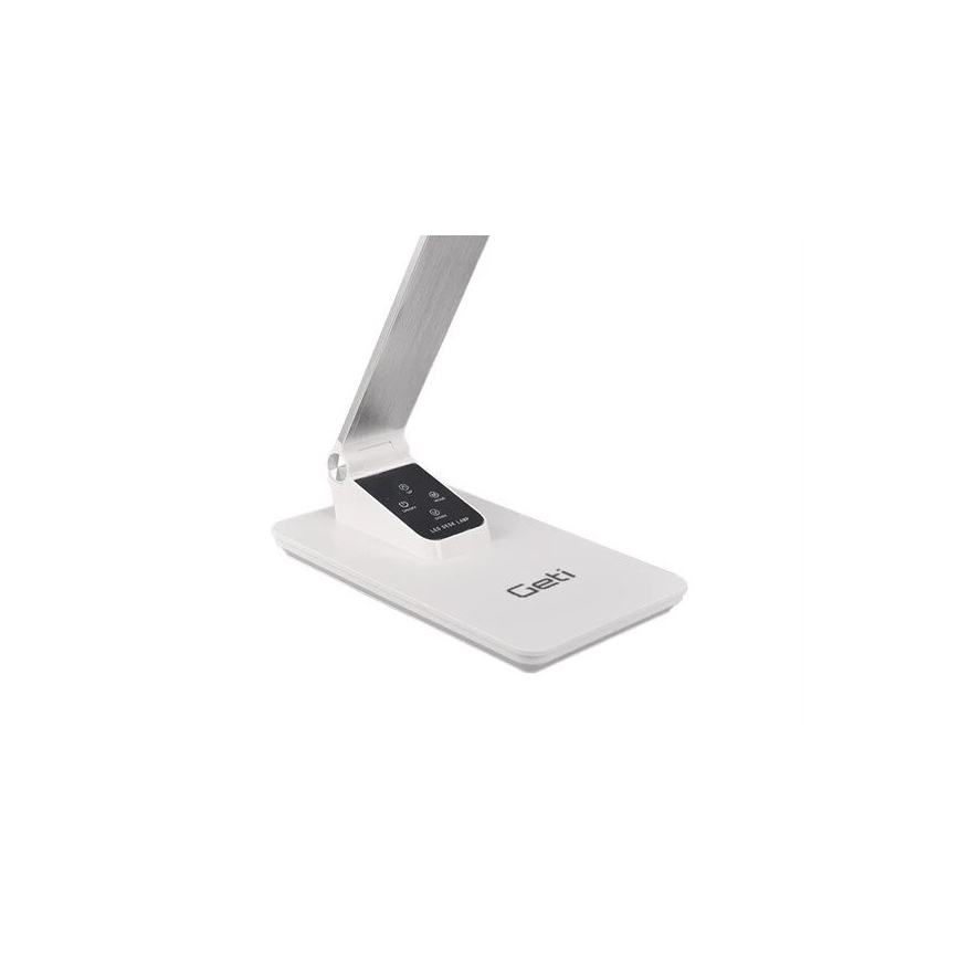 LED Ściemnialna lampa stołowa z USB LED/7W/230V 3000K/4000K/5500K biała