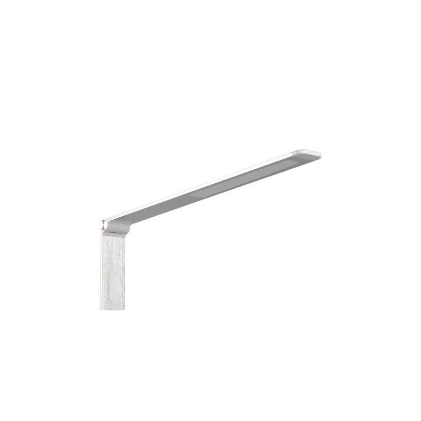LED Ściemnialna lampa stołowa z USB LED/7W/230V 3000K/4000K/5500K biała