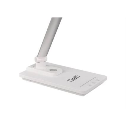 LED Ściemnialna lampa stołowa z USB LED/9W/230V 3000K/4000K/5500K biała
