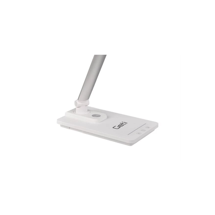 LED Ściemnialna lampa stołowa z USB LED/9W/230V 3000K/4000K/5500K biała