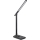 LED Ściemnialna lampa stołowa z USB LED/9W/230V 3000K/4000K/5500K czarna