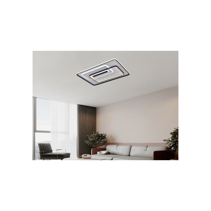 LED Ściemnialna lampa sufitowa LED/160W/230V 3000-6500K + zdalne sterowanie