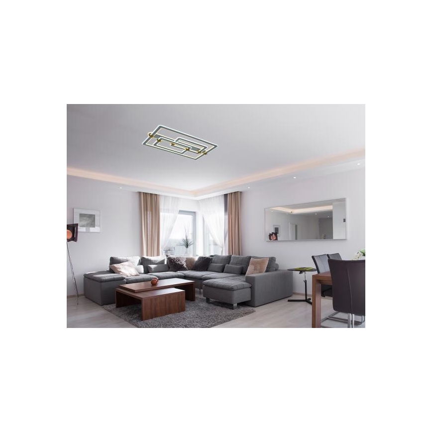 LED Ściemnialna lampa sufitowa LED/280W/230V 3000-6500K + pilot zdalnego sterowania