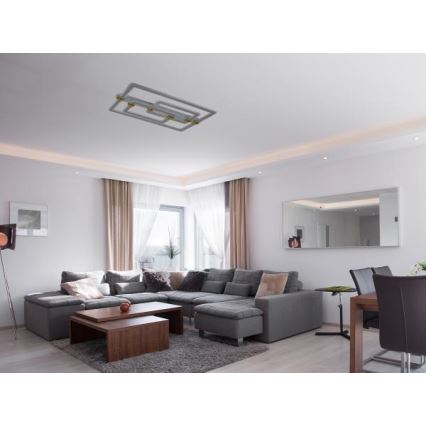 LED Ściemnialna lampa sufitowa LED/280W/230V 3000-6500K + pilot zdalnego sterowania