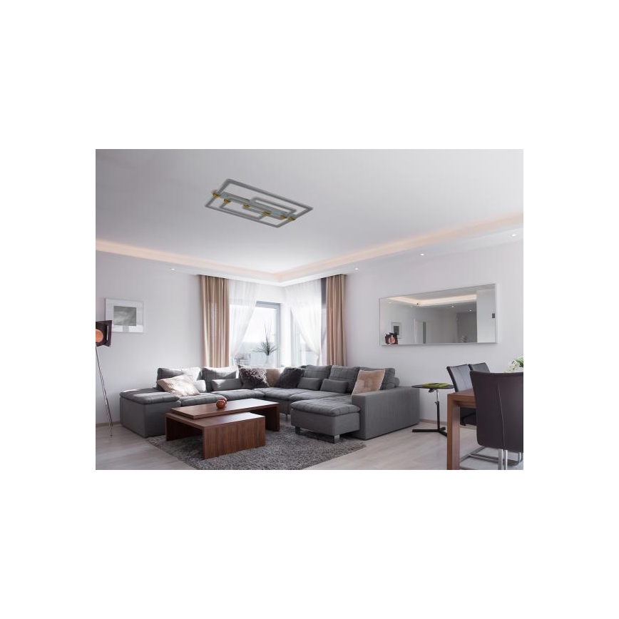 LED Ściemnialna lampa sufitowa LED/280W/230V 3000-6500K + pilot zdalnego sterowania