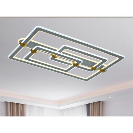 LED Ściemnialna lampa sufitowa LED/280W/230V 3000-6500K + pilot zdalnego sterowania