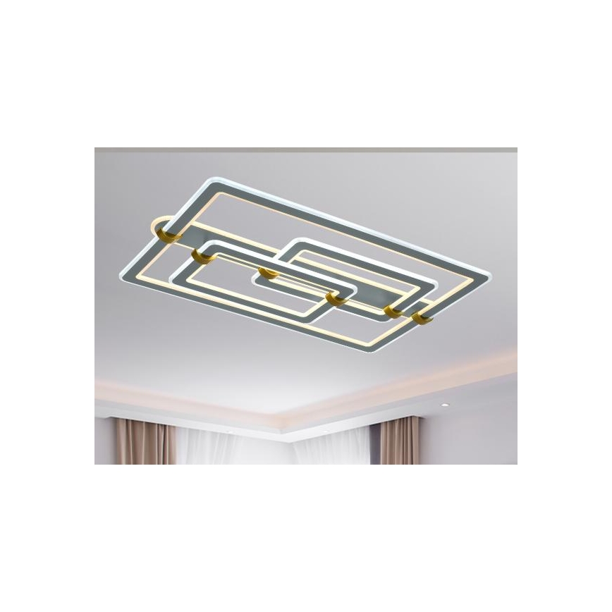 LED Ściemnialna lampa sufitowa LED/280W/230V 3000-6500K + pilot zdalnego sterowania