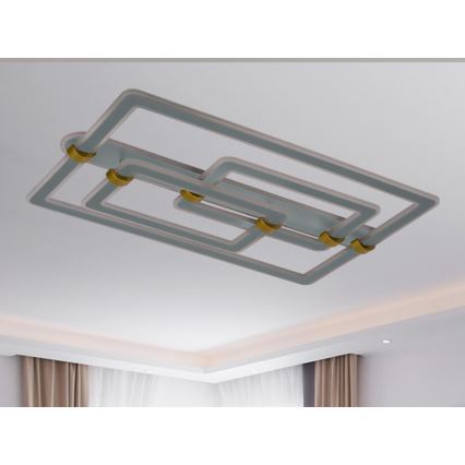 LED Ściemnialna lampa sufitowa LED/280W/230V 3000-6500K + pilot zdalnego sterowania