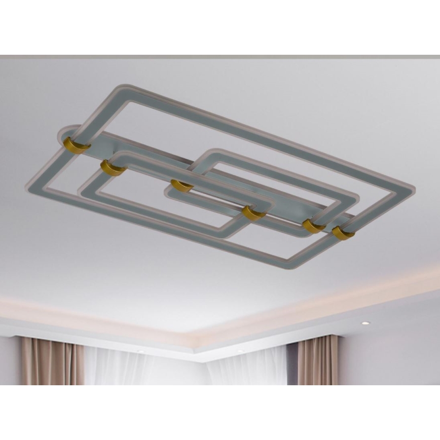 LED Ściemnialna lampa sufitowa LED/280W/230V 3000-6500K + pilot zdalnego sterowania