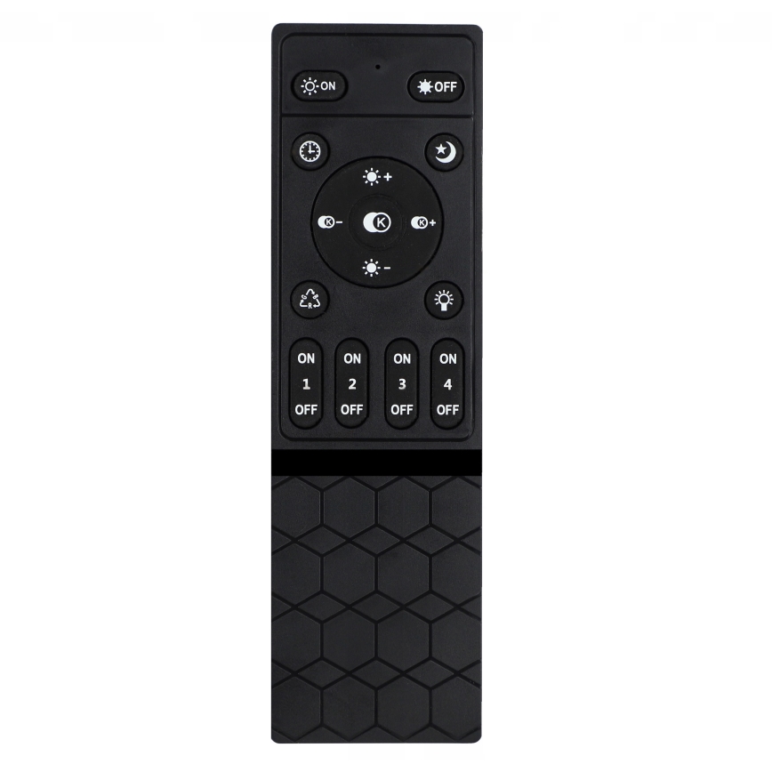 Ściemnialna oprawa sufitowa LED 30W/230V 3000-6500K czarna Wi-Fi Tuya + pilot zdalnego sterowania