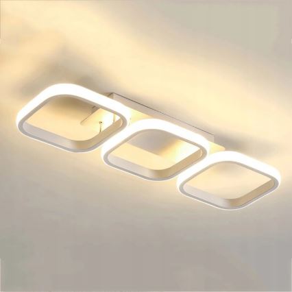 Ściemnialna lampa sufitowa LED/33W/230V 3000-6500K biała Wi-Fi Tuya + pilot zdalnego sterowania