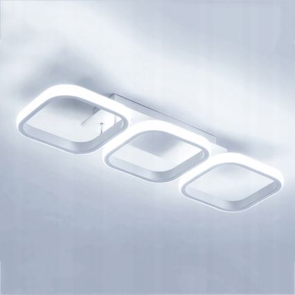 Ściemnialna lampa sufitowa LED/33W/230V 3000-6500K biała Wi-Fi Tuya + pilot zdalnego sterowania