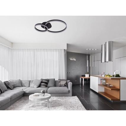 LED ściemnialna lampa sufitowa LED/55W/230V 3000-6500K + pilot zdalnego sterowania