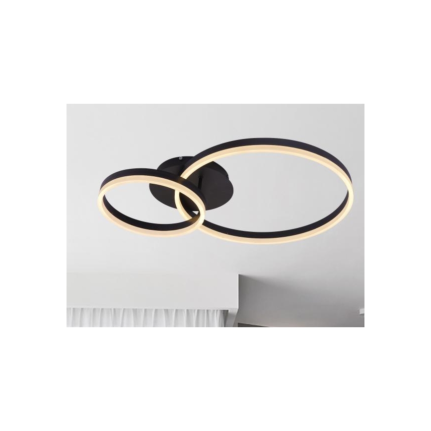 LED ściemnialna lampa sufitowa LED/55W/230V 3000-6500K + pilot zdalnego sterowania