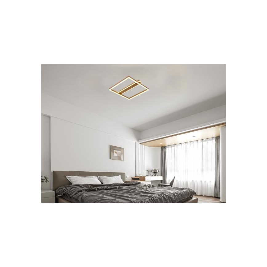 LED Ściemnialna lampa sufitowa LED/60W/230V 3000-6500K + pilot