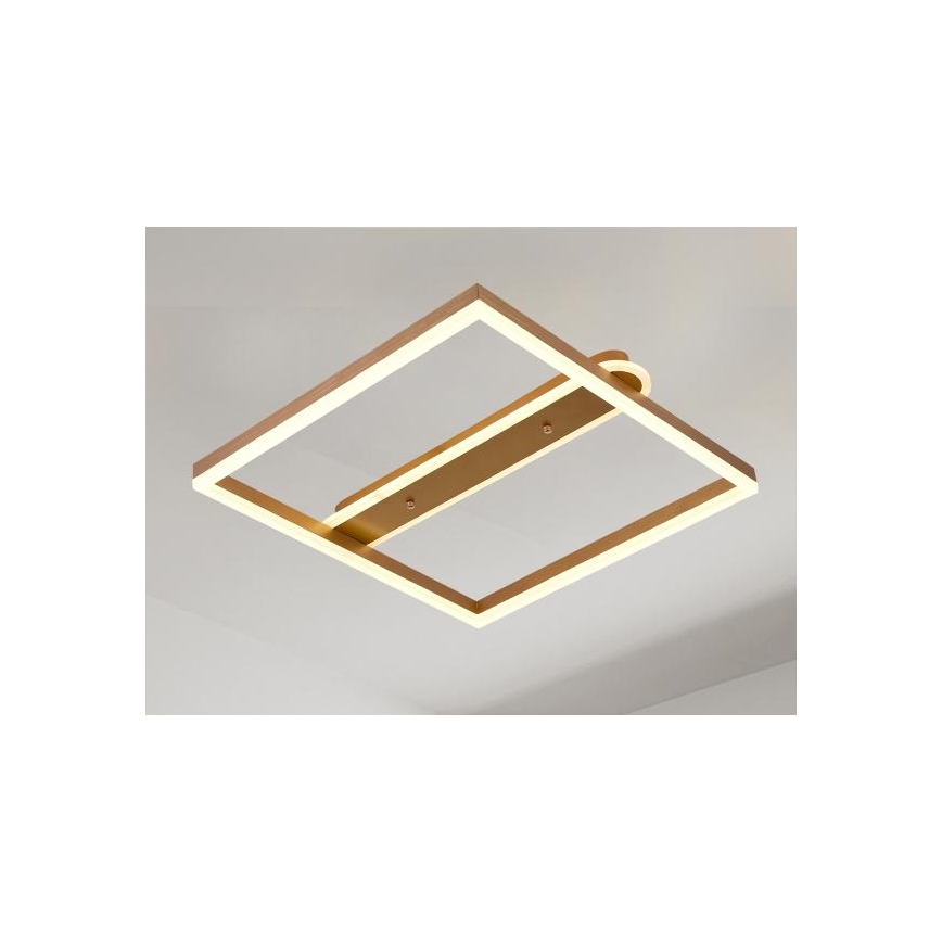 LED Ściemnialna lampa sufitowa LED/60W/230V 3000-6500K + pilot