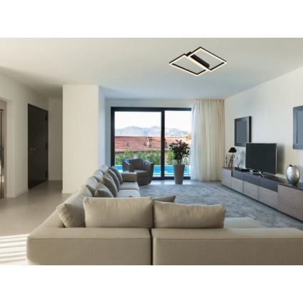 LED ściemnialna lampa sufitowa LED/65W/230V 3000-6500K + pilot zdalnego sterowania