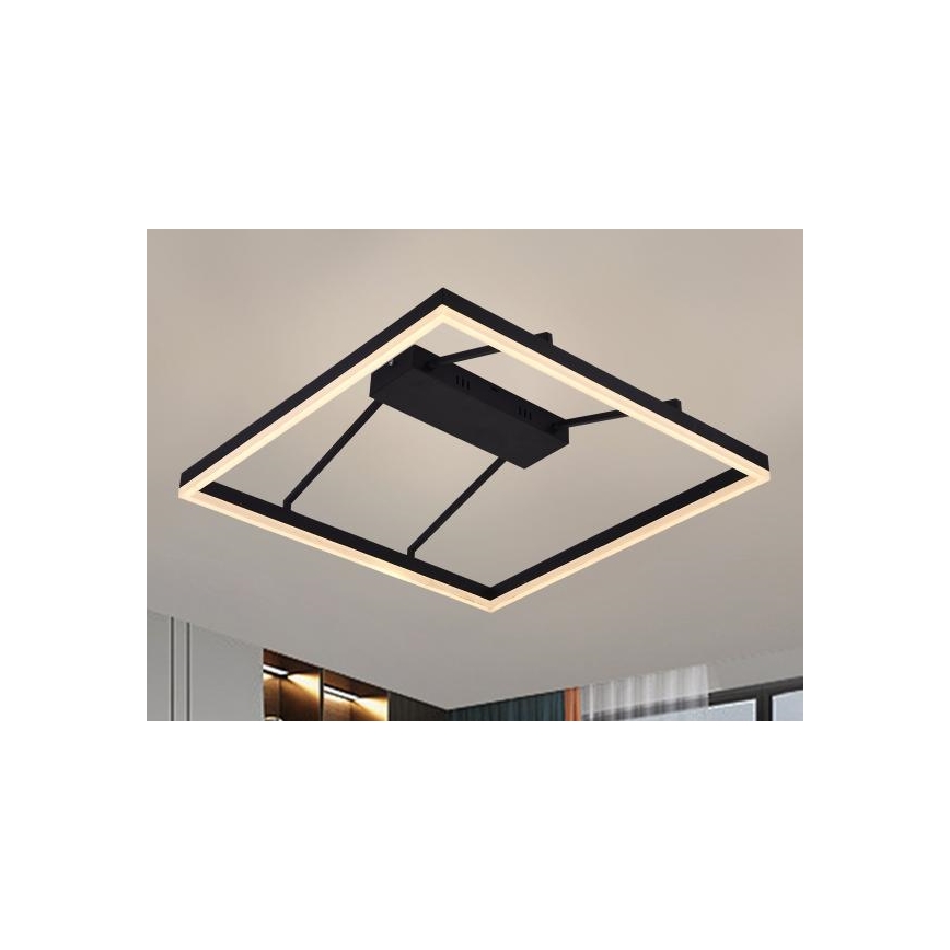 LED ściemnialna lampa sufitowa natynkowa LED/55W/230V 3000-6500K + pilot zdalnego sterowania