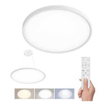 LED ściemnialna lampa sufitowa przysufitowo-wisząca LED/50W/230V 3000-6500K + zdalne sterowanie (pilot)
