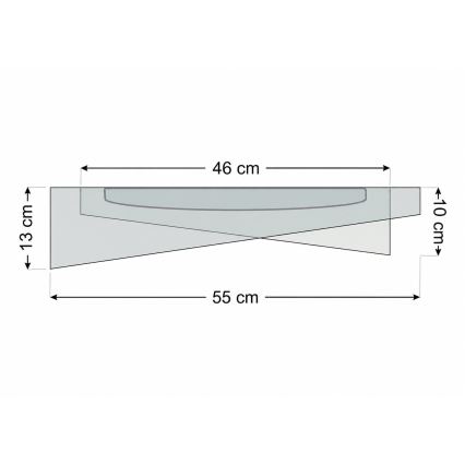 Ściemnialna lampa sufitowa LED SMART GALAXY MODERN LED/24W/230V 3000-6500K śr. 55 cm biała/beżowa/złota + z pilotem