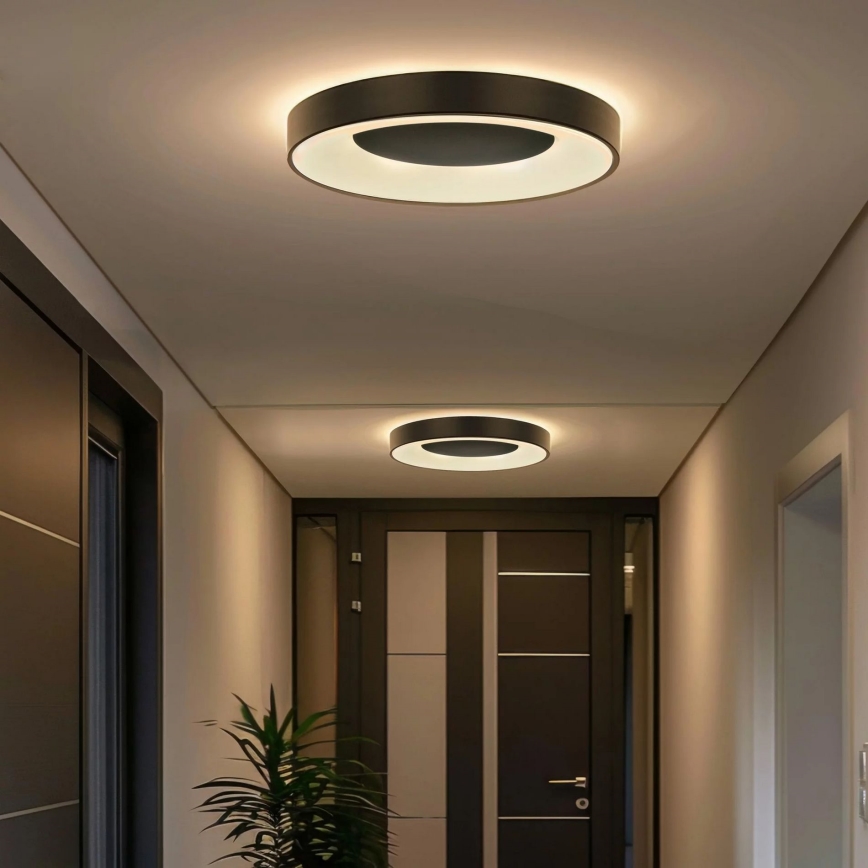 LED ściemnialny plafon łazienkowy WITOLD LED/48W/230V śr. 38,5 cm 3000-6000K IP44 + pilot zdalnego sterowania