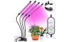 LED Ściemnialna lampka stołowa z klipsem do uprawy roślin  LED/15W/5V