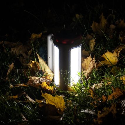 LED Ściemnialna latarka akumulatorowa 2w1 z funkcją power banku LED/5W/230V 3500 mAh