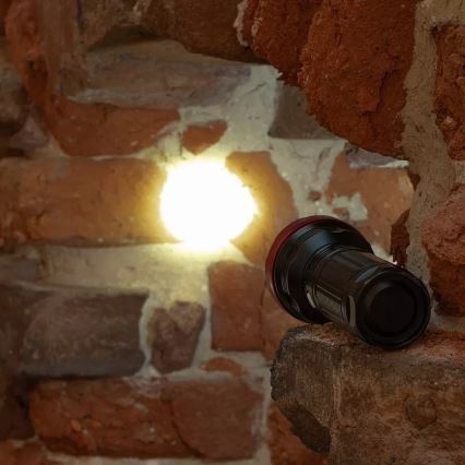 LED Ściemnialna latarka akumulatorowa LED/20W/5V IPX5 2000 błyszcząca 6000 mAh