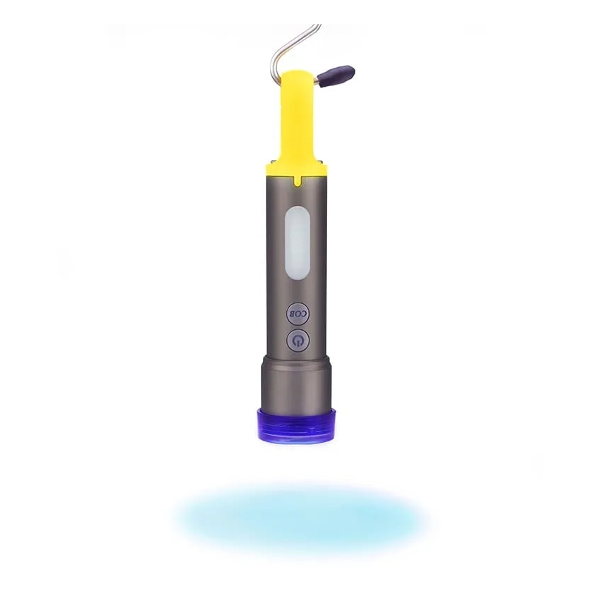 LED Ściemnialna latarka akumulatorowa LED/10W/5V IPX4 1200 mAh 650 lm