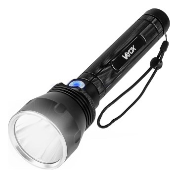 LED Ściemnialna latarka akumulatorowa LED/20W/5V IPX5 1570 błyszcząca 8400 mAh