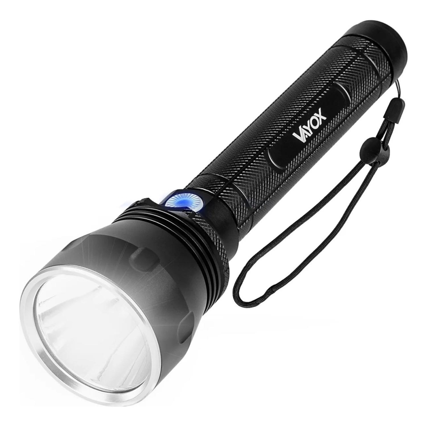 LED Ściemnialna latarka akumulatorowa LED/20W/5V IPX5 1570 błyszcząca 8400 mAh