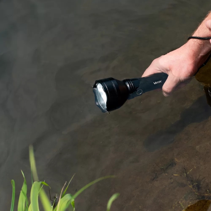 LED Ściemnialna latarka akumulatorowa LED/20W/5V IPX5 1900 błyszcząca 5000 mAh