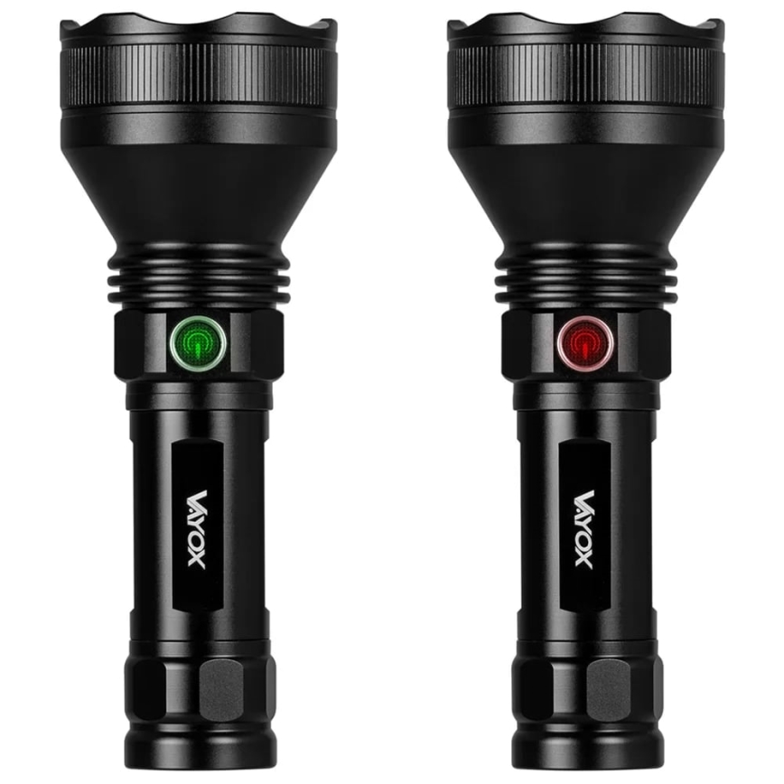 LED Ściemnialna latarka akumulatorowa LED/20W/5V IPX5 1900 błyszcząca 5000 mAh