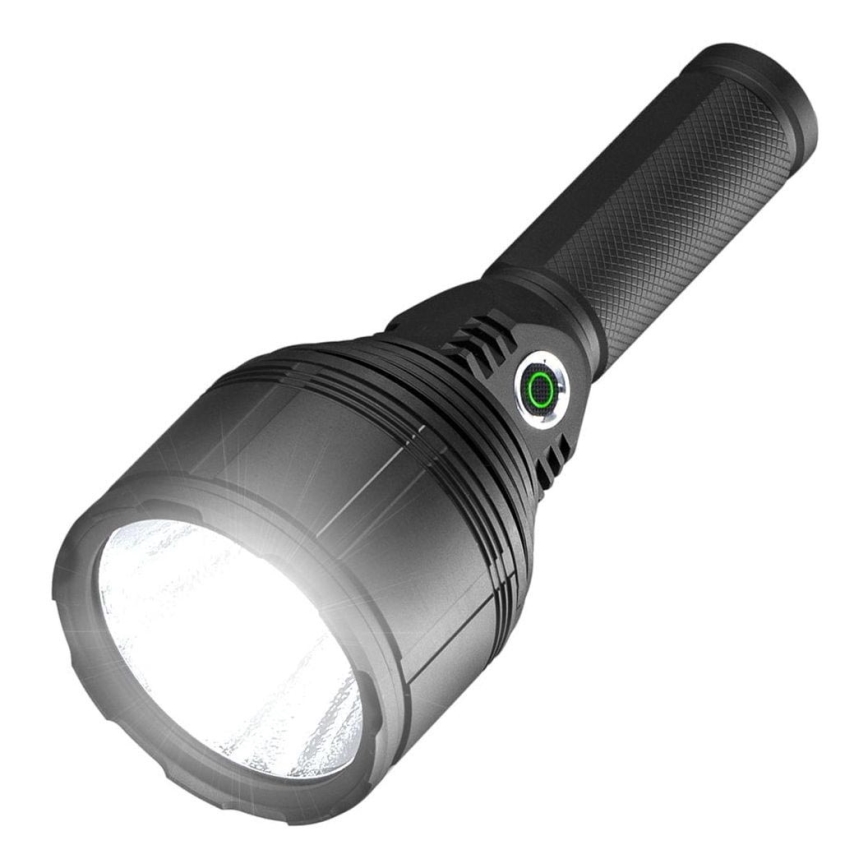 LED Ściemnialna latarka akumulatorowa LED/30W/5V IPX7 3000 błyszcząca 4200 mAh