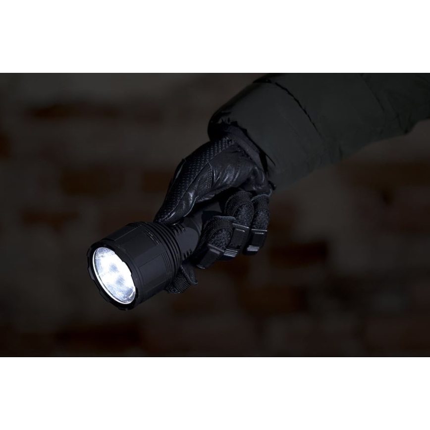 LED Ściemnialna latarka akumulatorowa LED/30W/5V IPX7 3000 błyszcząca 4200 mAh