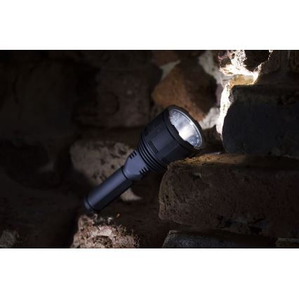 LED Ściemnialna latarka akumulatorowa LED/30W/5V IPX7 3000 błyszcząca 4200 mAh