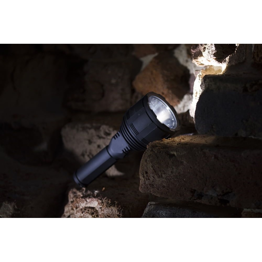 LED Ściemnialna latarka akumulatorowa LED/30W/5V IPX7 3000 błyszcząca 4200 mAh