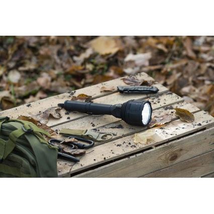 LED Ściemnialna latarka akumulatorowa LED/30W/5V IPX7 3000 błyszcząca 8400 mAh