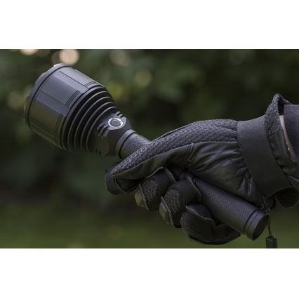 LED Ściemnialna latarka akumulatorowa LED/30W/5V IPX7 3000 błyszcząca 8400 mAh