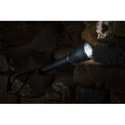 LED Ściemnialna latarka akumulatorowa LED/30W/5V IPX7 3000 błyszcząca 8400 mAh