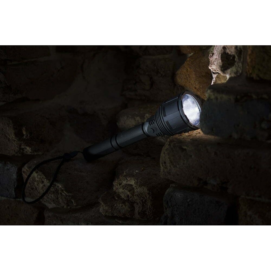 LED Ściemnialna latarka akumulatorowa LED/30W/5V IPX7 3000 błyszcząca 8400 mAh