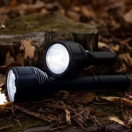 LED Ściemnialna latarka akumulatorowa LED/30W/5V IPX7 3000 błyszcząca 8400 mAh