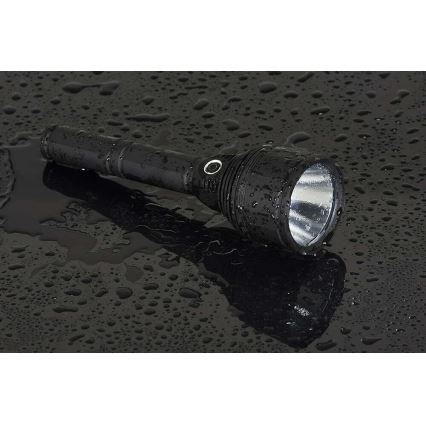 LED Ściemnialna latarka akumulatorowa LED/30W/5V IPX7 3000 błyszcząca 8400 mAh