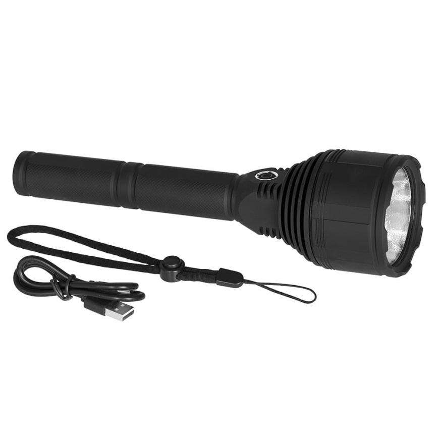 LED Ściemnialna latarka akumulatorowa LED/30W/5V IPX7 3000 błyszcząca 8400 mAh