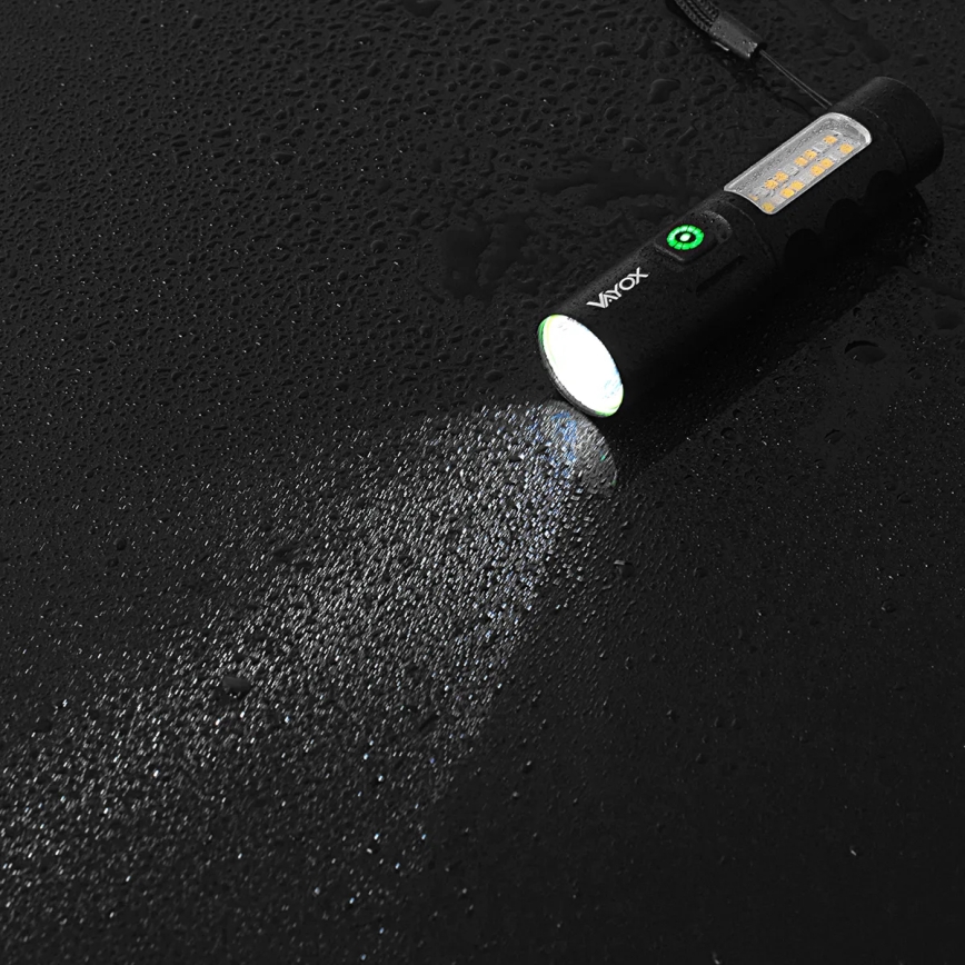 LED Ściemnialna latarka akumulatorowa z czerwonym światłem LED/5W/5V IPX4 250 błyszcząca 2000 mAh