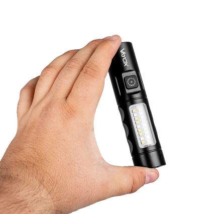 LED Ściemnialna latarka akumulatorowa z czerwonym światłem LED/5W/5V IPX4 250 błyszcząca 2000 mAh