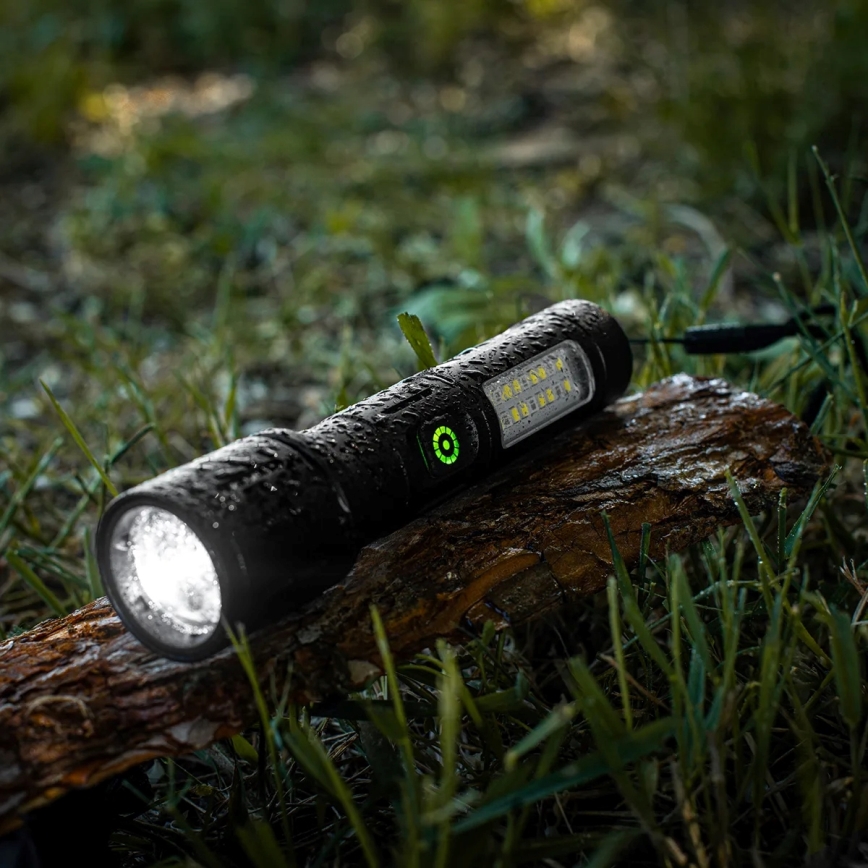 LED Ściemnialna latarka akumulatorowa z czerwone światło LED/5W/5V IPX4 260 błyszcząca 2000 mAh