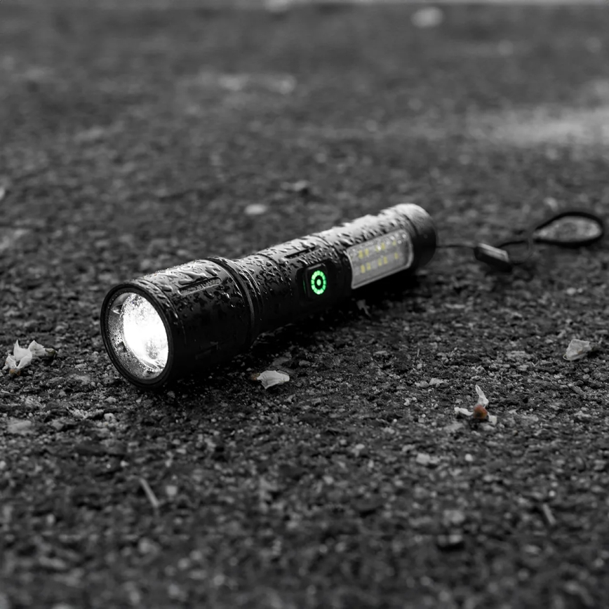 LED Ściemnialna latarka akumulatorowa z czerwone światło LED/5W/5V IPX4 260 błyszcząca 2000 mAh